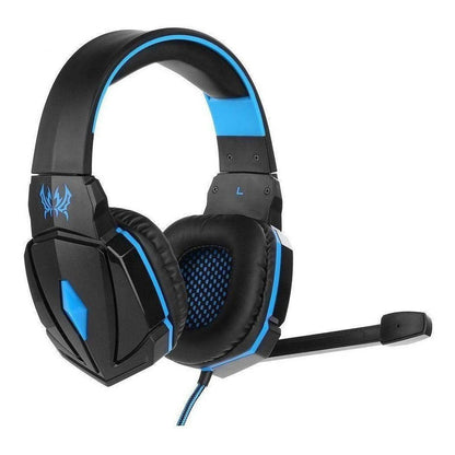 Audífonos Gamer Kotion Each G9000 Negro Y Azul